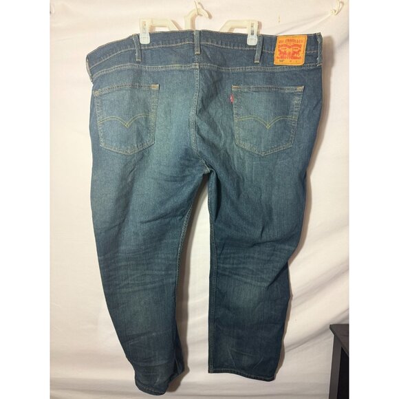 Big Mens Levis Jeans Size 50 x 30 Style 502 Stretch Comfortable - Picture 1 of 4